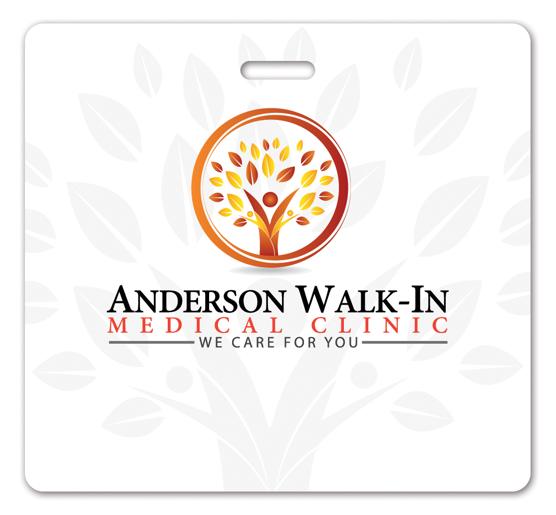 Full Color 50 Mil Name Badge (3.125"X3.375") Square  -  No Personalization