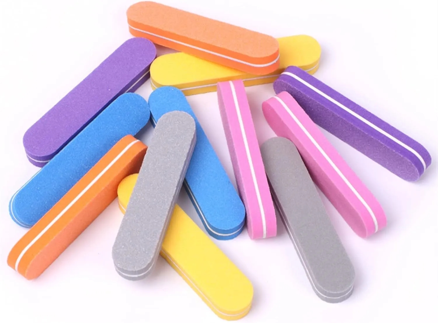 Sponge Grit Nail File Emery Board 4