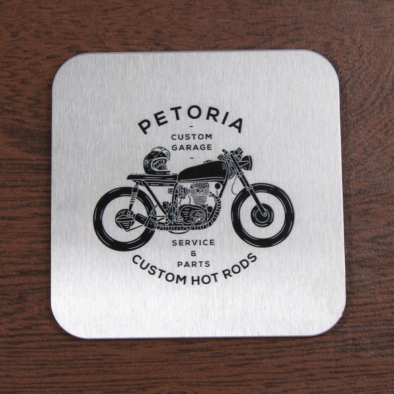 Stainless Steel Square Coaster (Full Color Imprint) 3