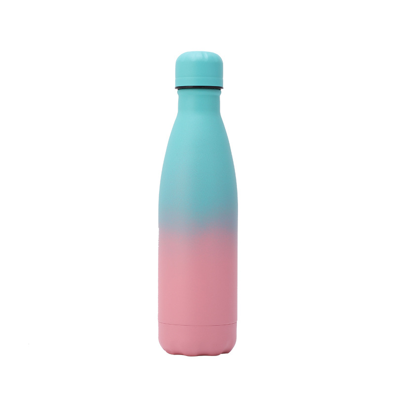 Gradients 17 oz Double Wall Stainless Steel bottle with Sponge Brush 6