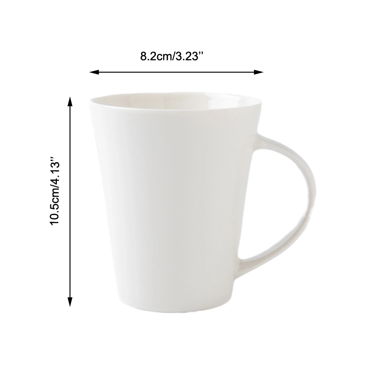 11 oz. Advertising Ceramic Mugs for Milk Juice 1