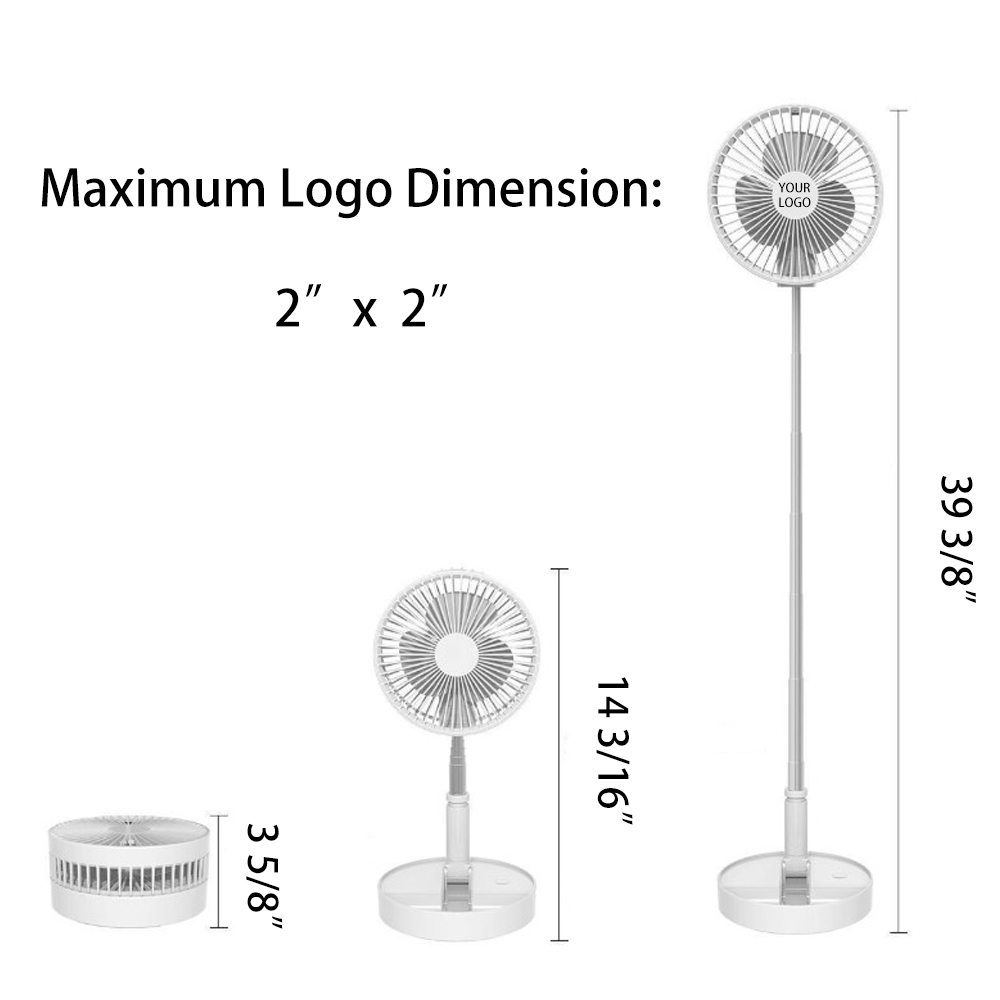 Desktop Home Folding Fan 2