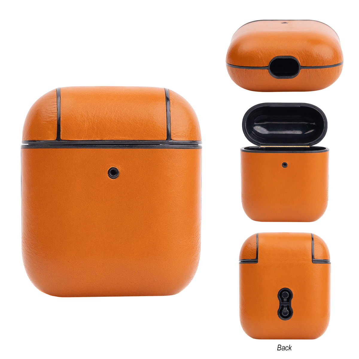 Leather Earbuds Charging Case 4