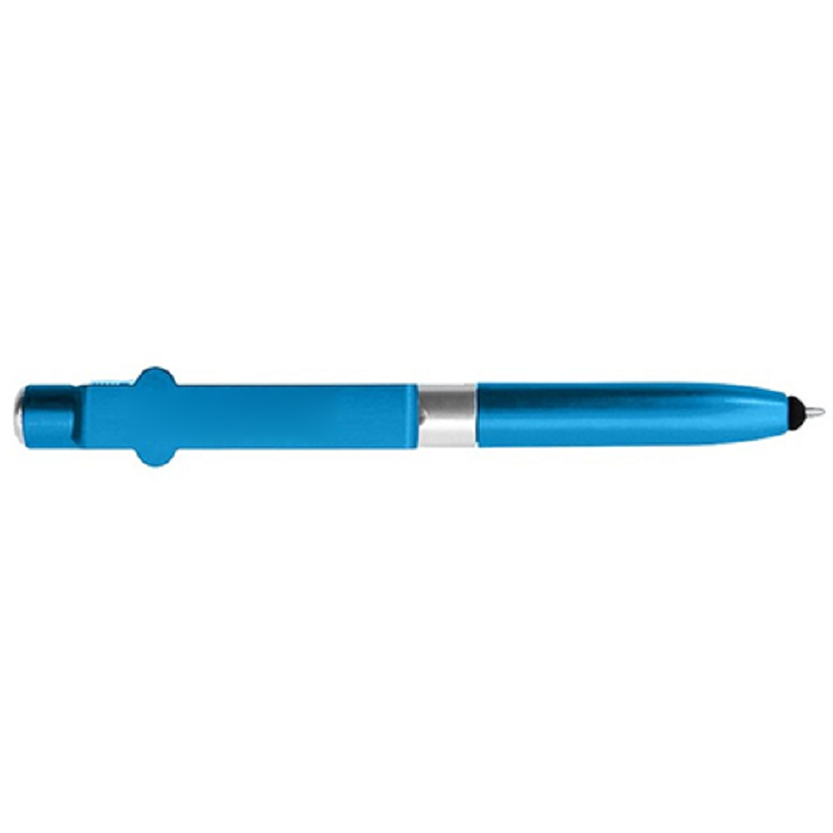 4-in-1 Ballpoint Pen with LED Light, Stylus & Built-In Phone Stand 3