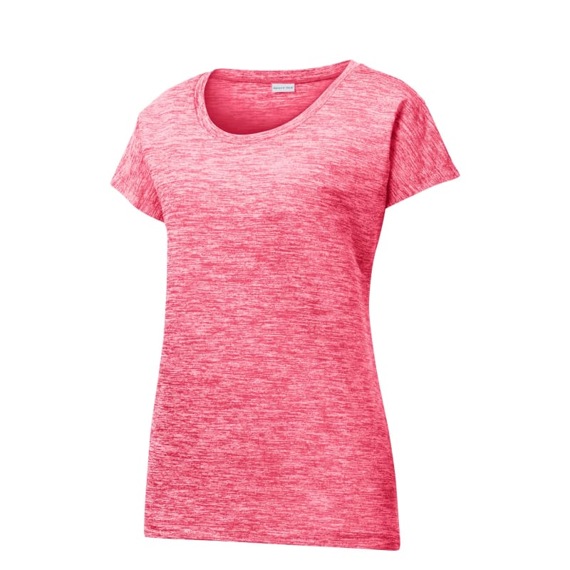 Sport-Tek Women's PosiCharge Electric Heather Sporty Tee. 56