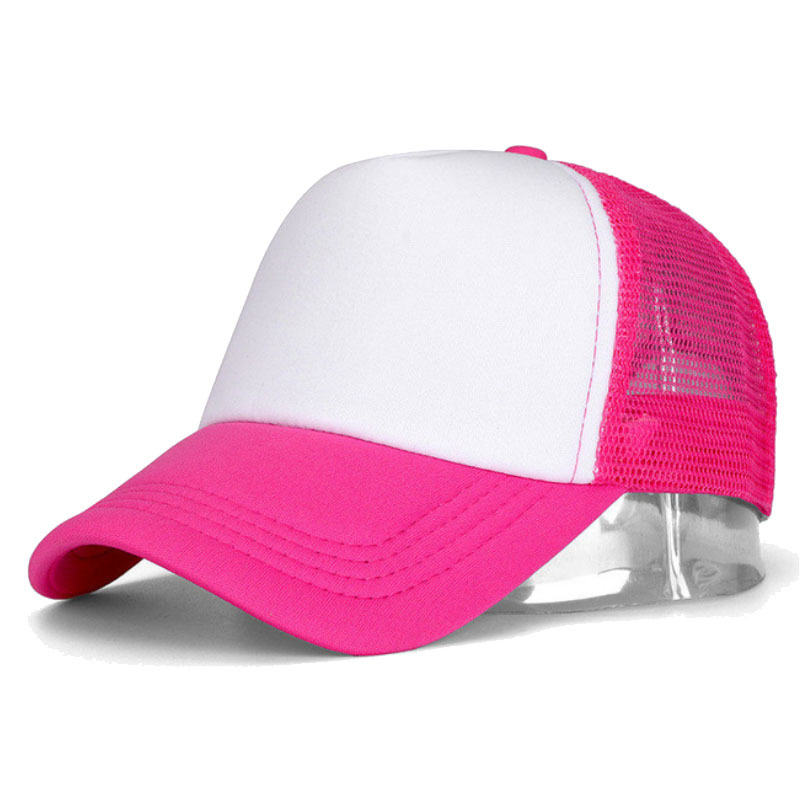 5 Panels Foam Trucker Caps W/ Mesh Back 23