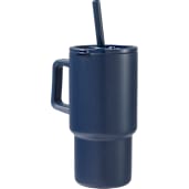 Summit 18oz Recycled Vacuum Insulated Mug w/ Straw 50