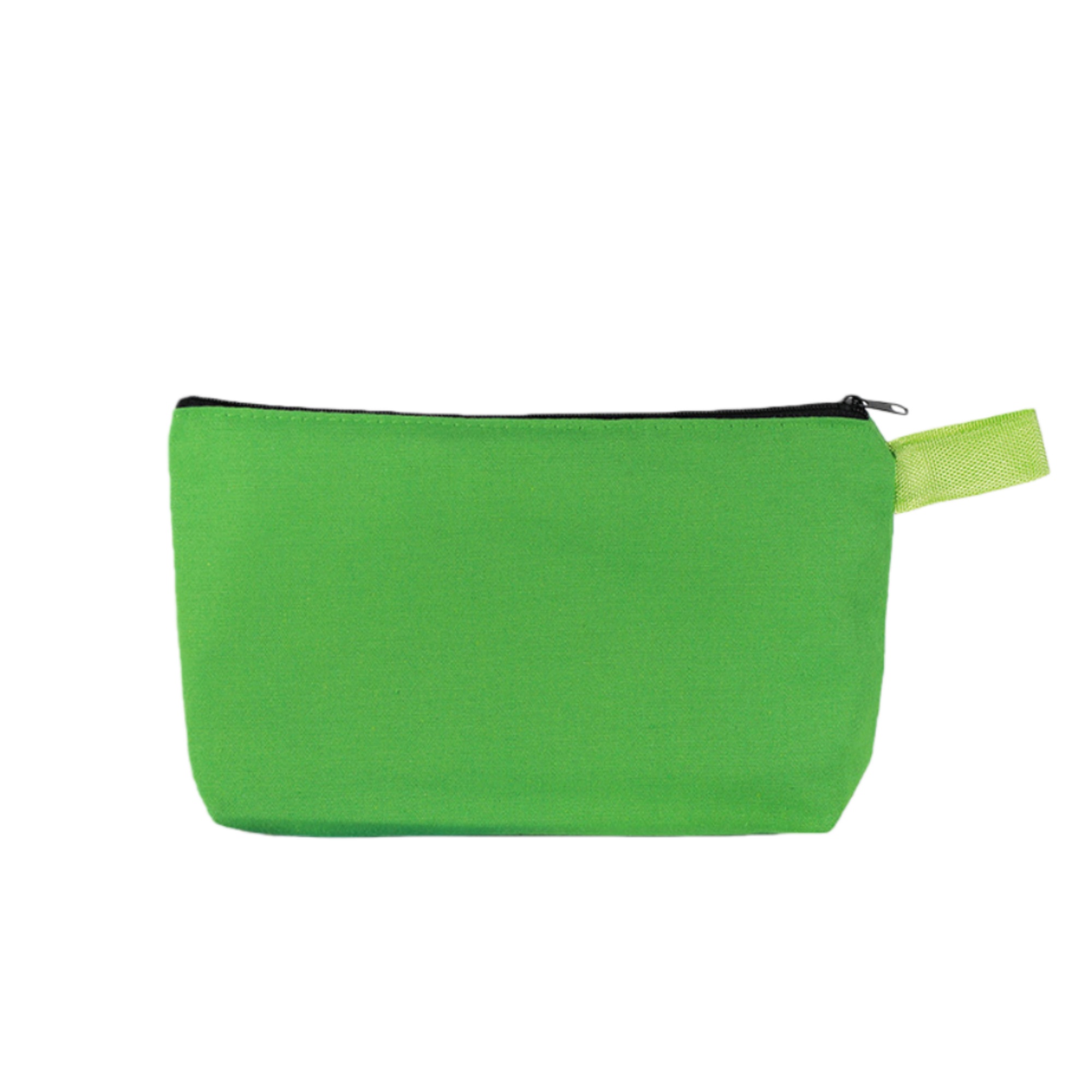 Canvas Cosmetic Makeup Bag with Bottom and Strap 14
