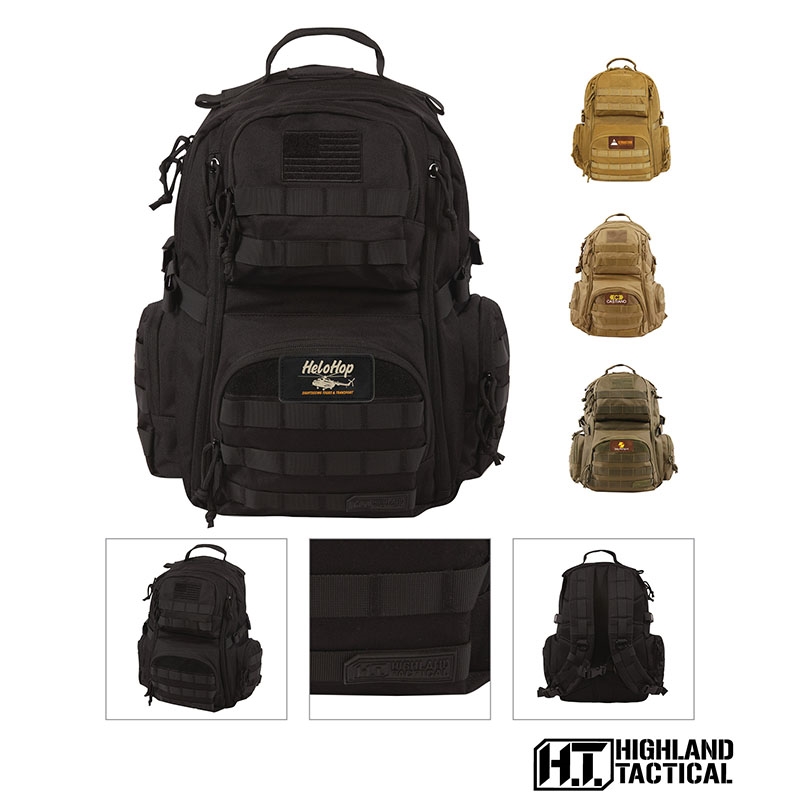 Highland Tactical® Crusher Laptop  Backpack
