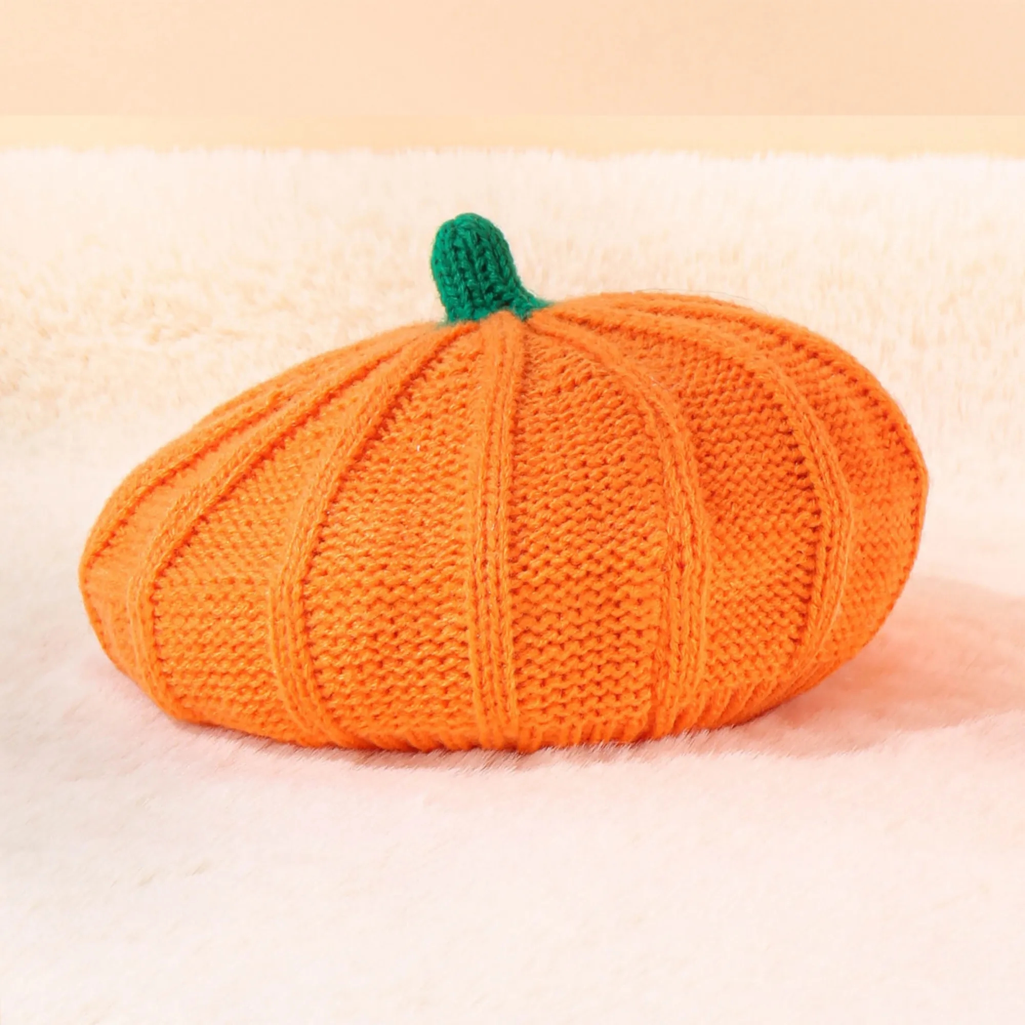 Adult and Child Cute Knit Beanie Winter Warm Outdoor Hat 6