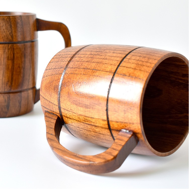 Wood Beer Mug 4