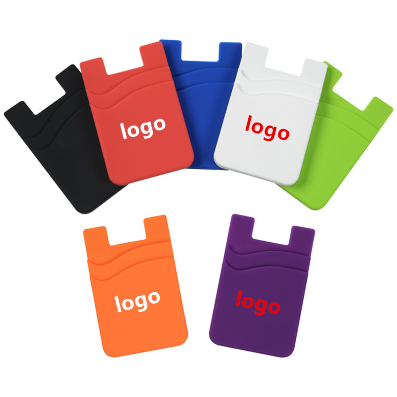 Dual Pockets Silicone Phone Wallet 1