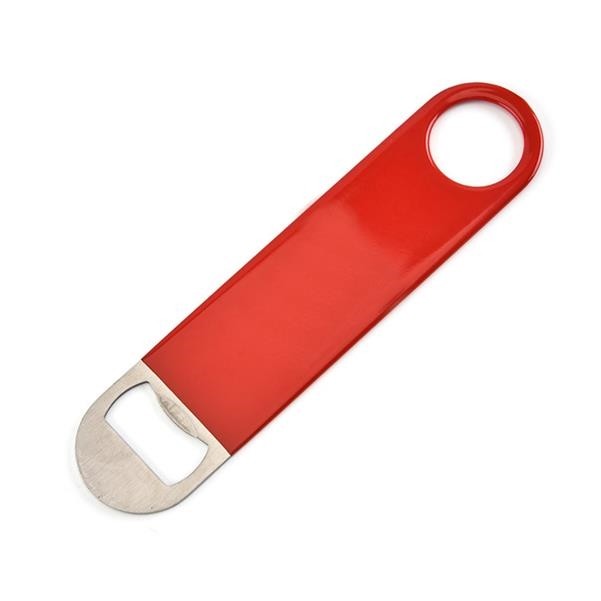 Double Sided Metal Bottle Opener w/Coating 6