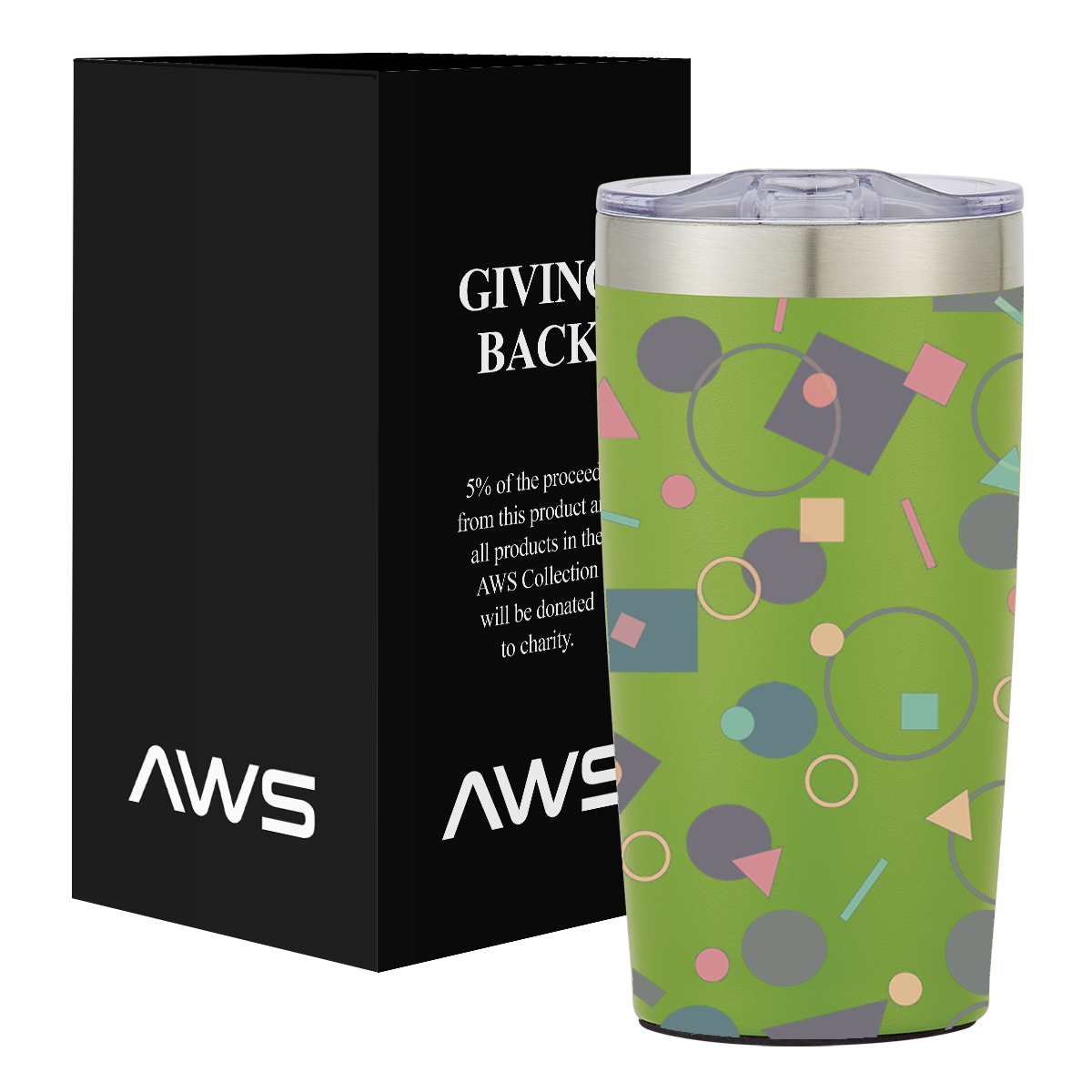 AWS 20 Oz. Full Color Two-Tone Himalayan Tumbler 5