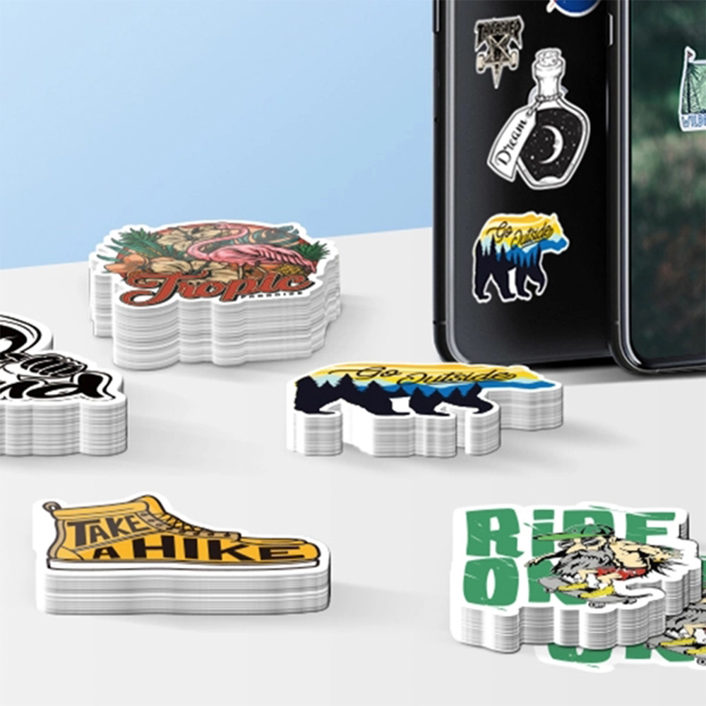 6" Custom Shape Die Cut Sticker 9