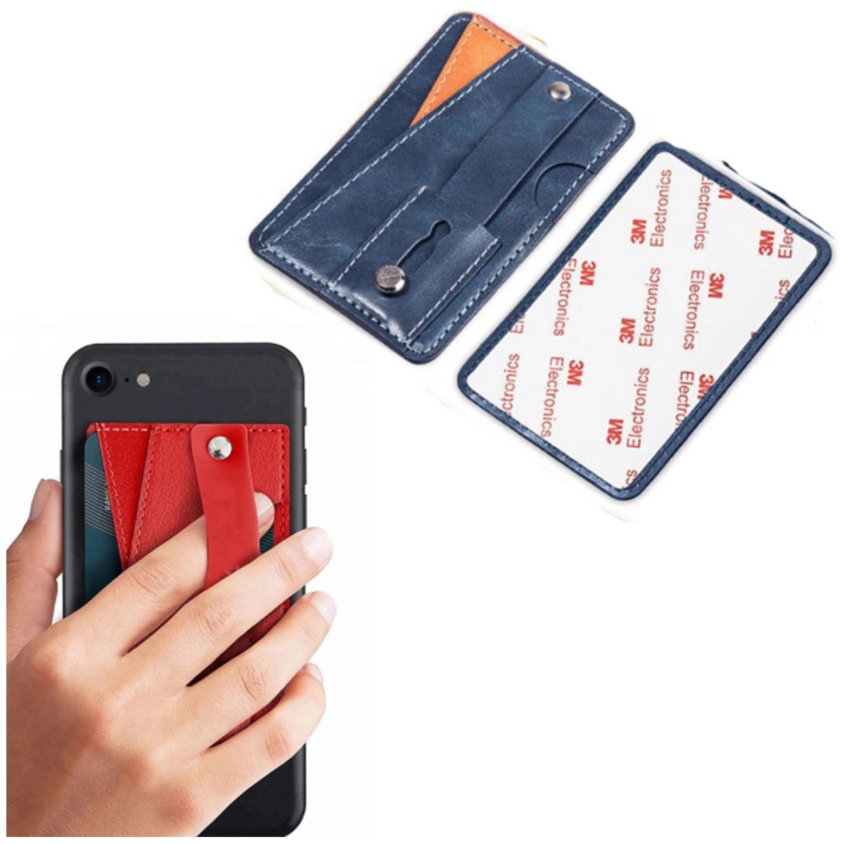 Phone Wallet Stand with Grip 2