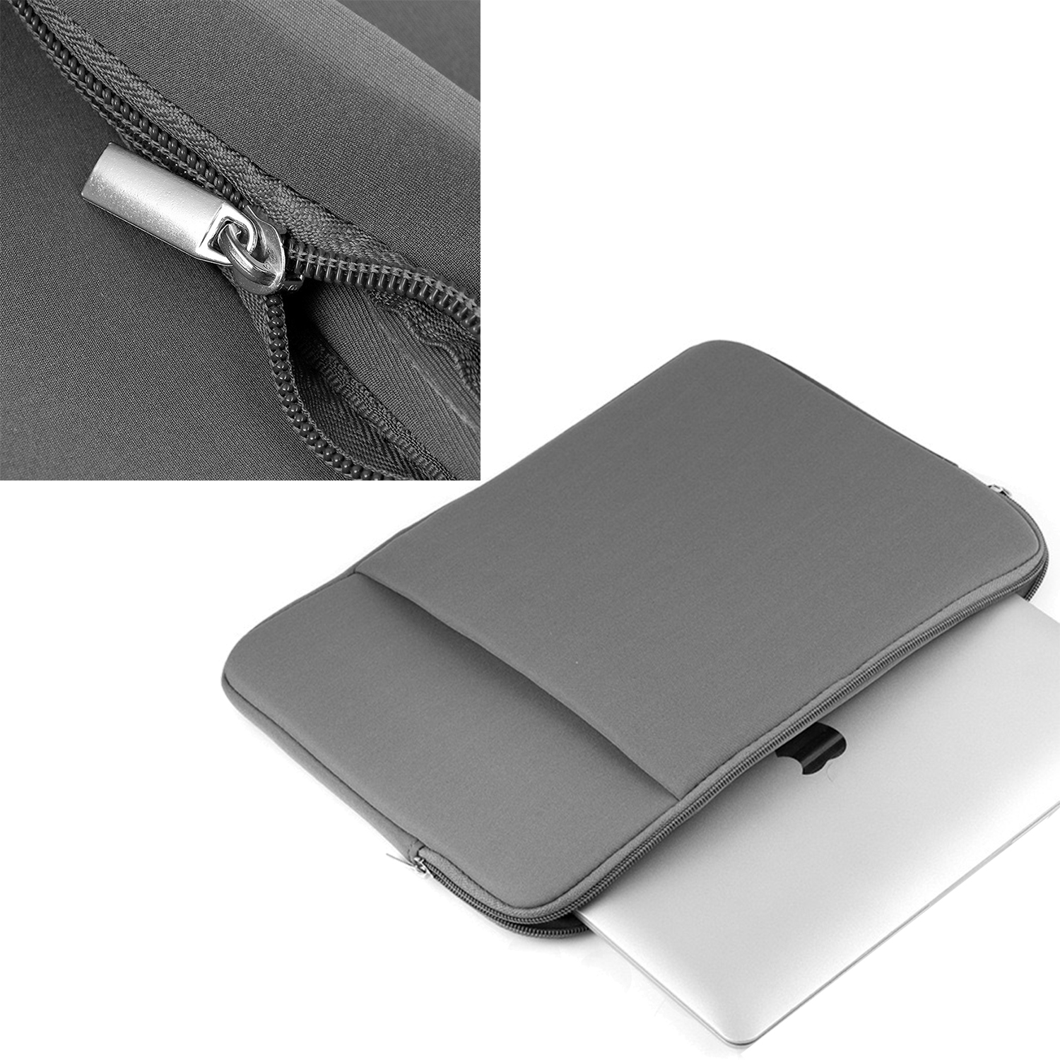 15.6 inch Shockproof Laptop Sleeve with Soft Lining 4