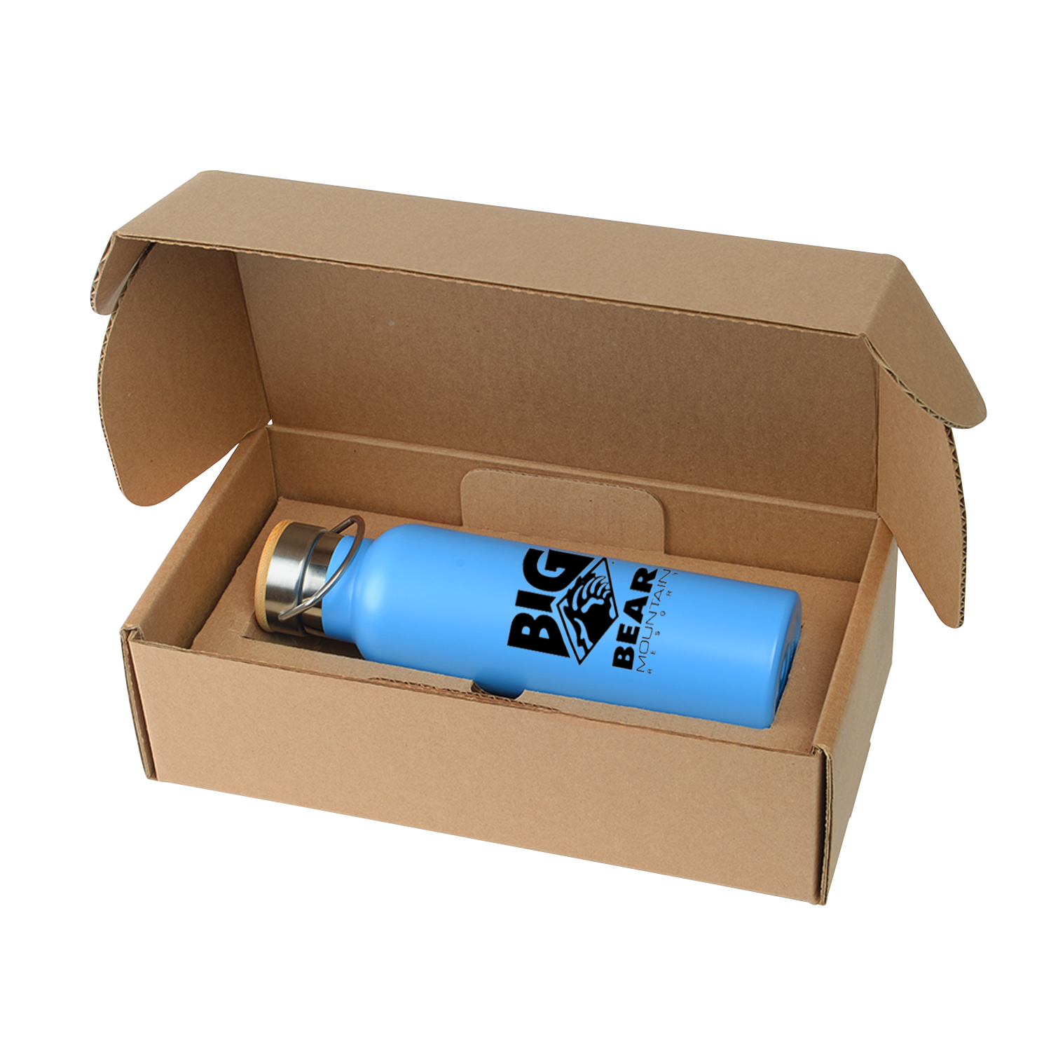 21 Oz. Breckenridge Stainless Steel Bottle w/Gift Box, custom water bottle with logo imprint 4