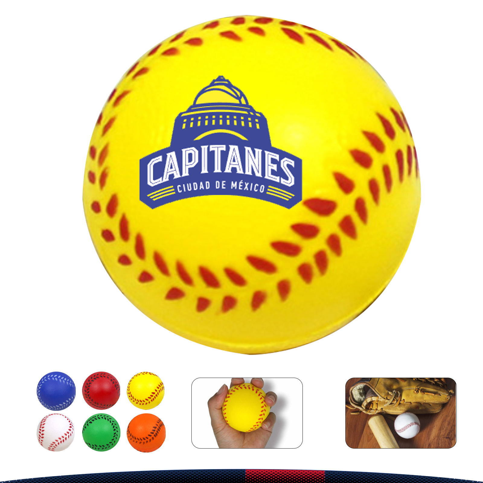 PU Foam Training Baseballs 2