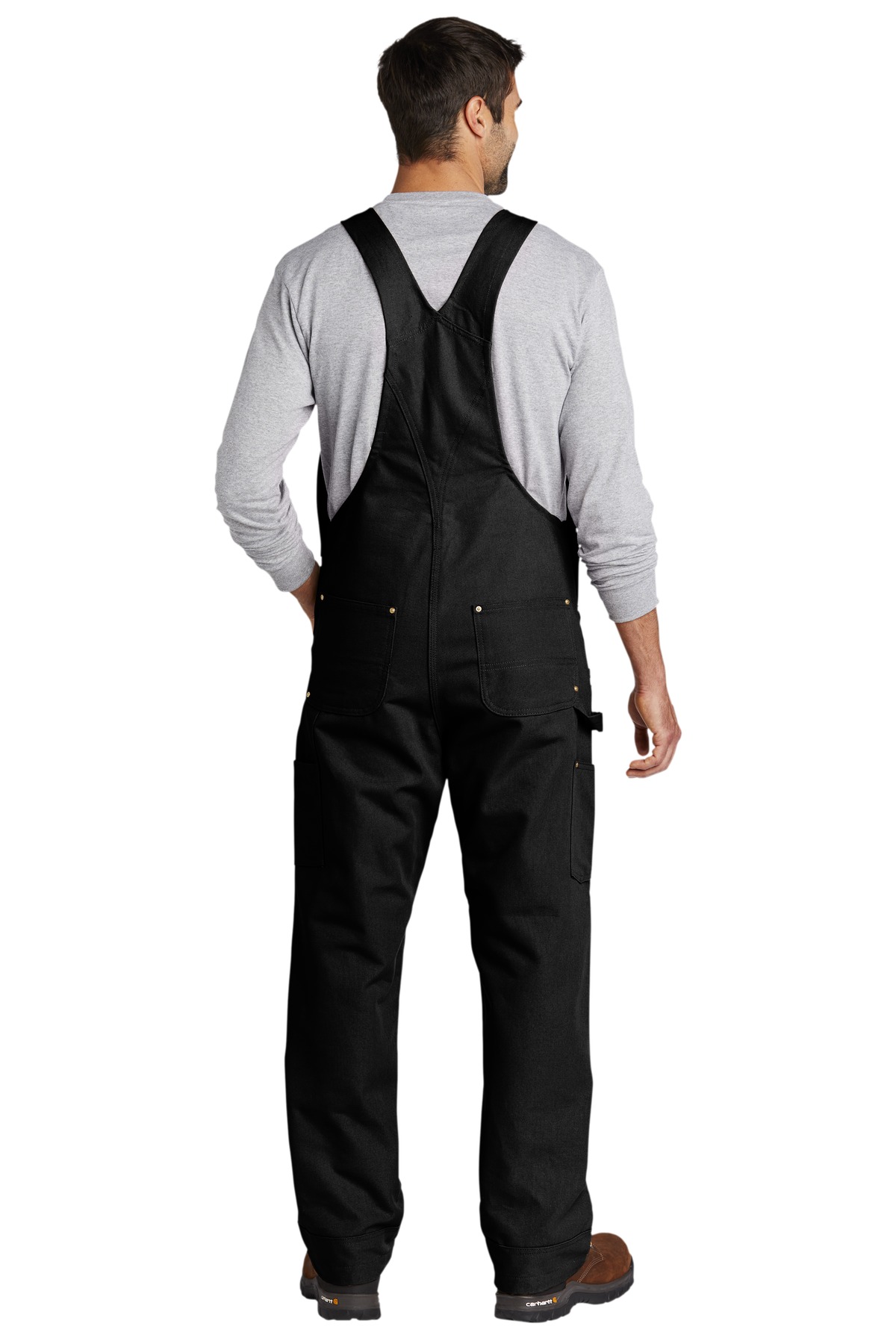 Carhartt Duck Unlined Bib Overalls. CT102776 12