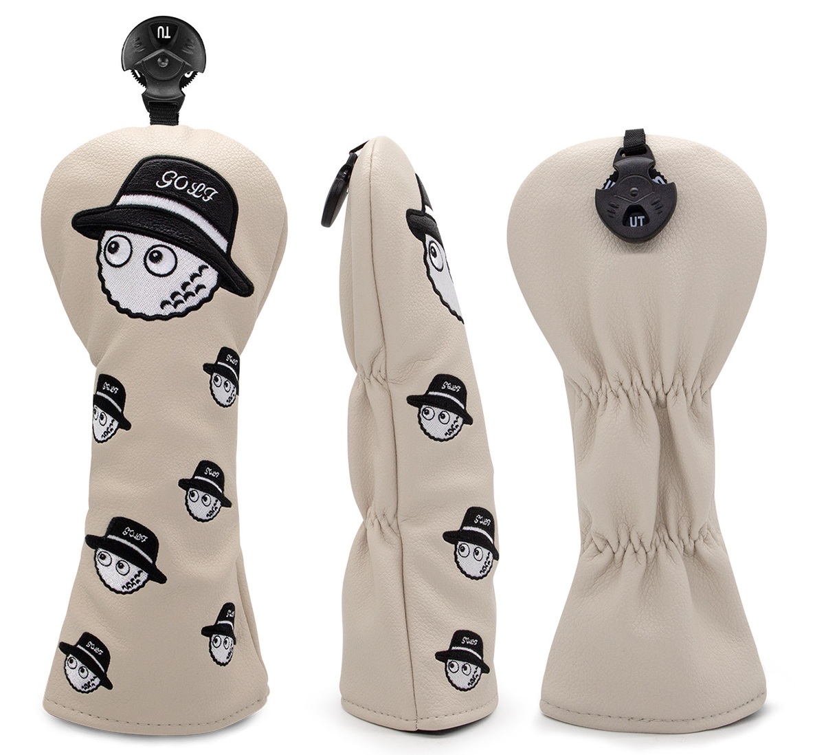 Custom Leather Driver Headcover 3