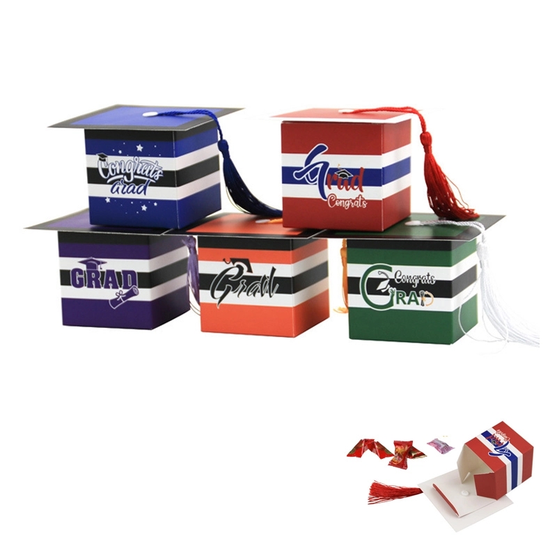 Graduation Cap Shaped Candy Chocolet Box 4