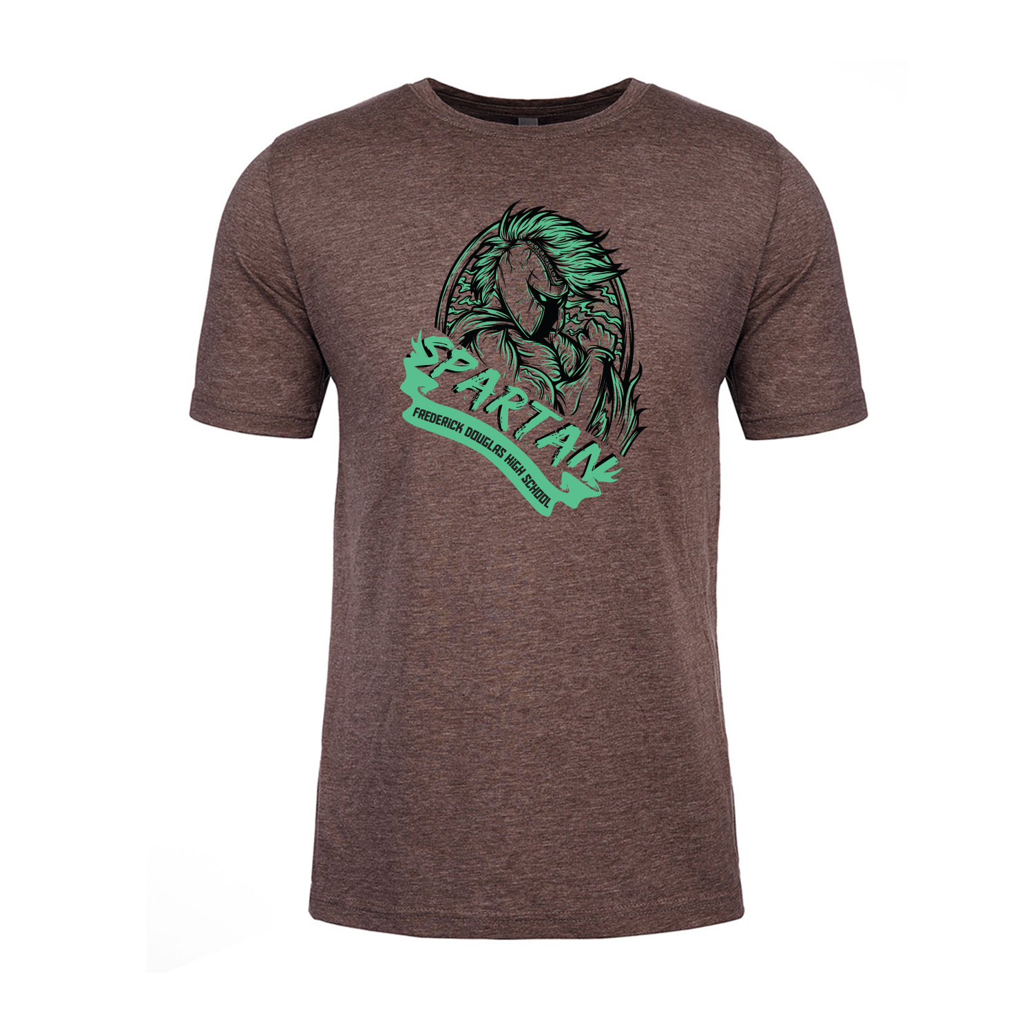 Next Level™ 3.7 oz. Poly/Cotton Blend T-Shirt (2 Color Imprint) 12