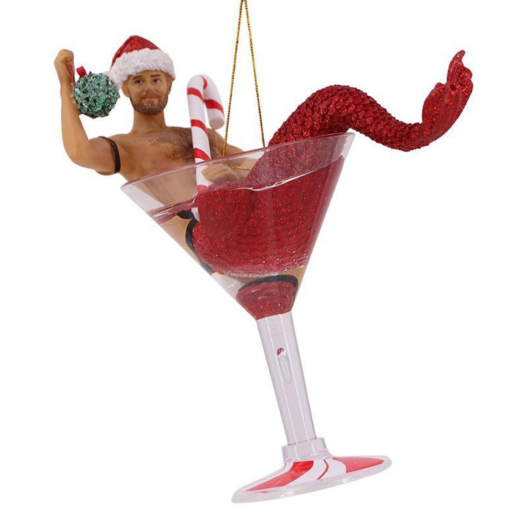 Christmas tree pendant mermaid ornament 7