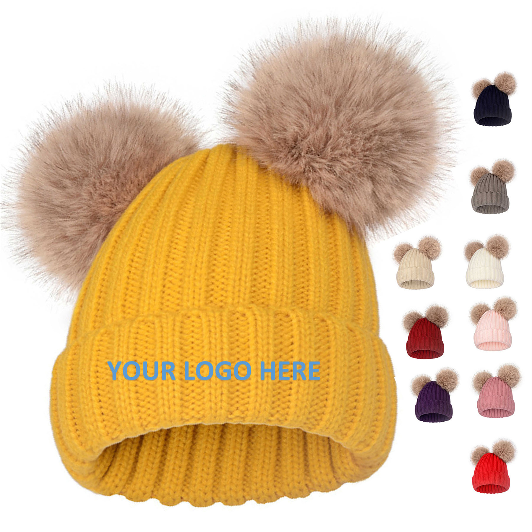 Pom Skull Cap 2