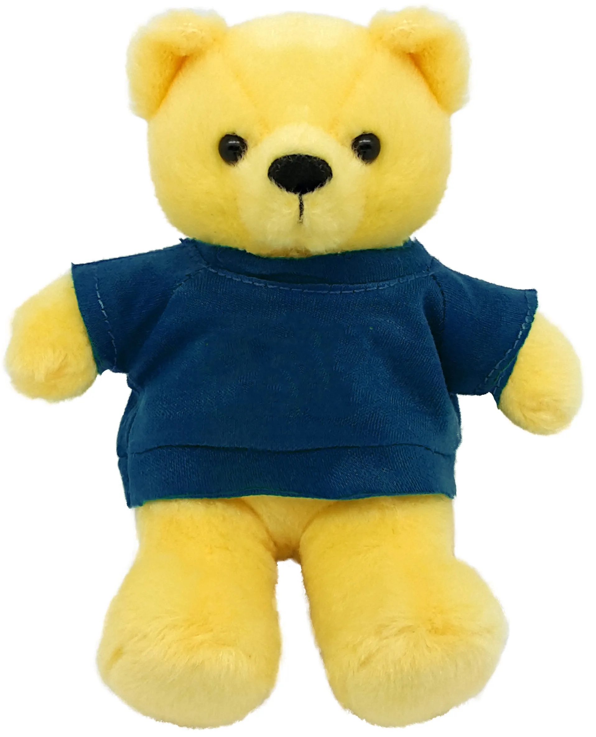 7" Yellow Beanie Bear 6