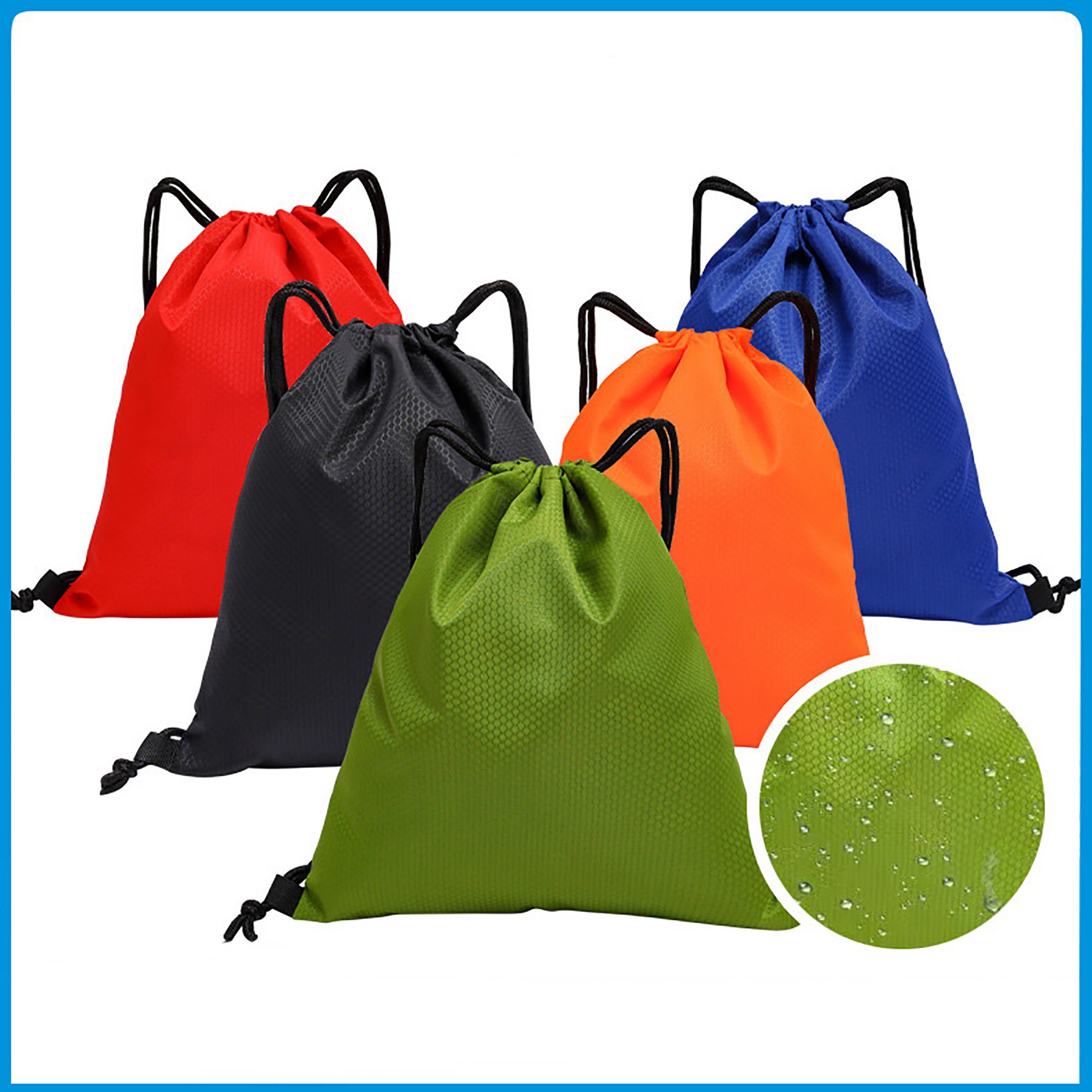 Heavy Duty Drawstring Tote Bag 2