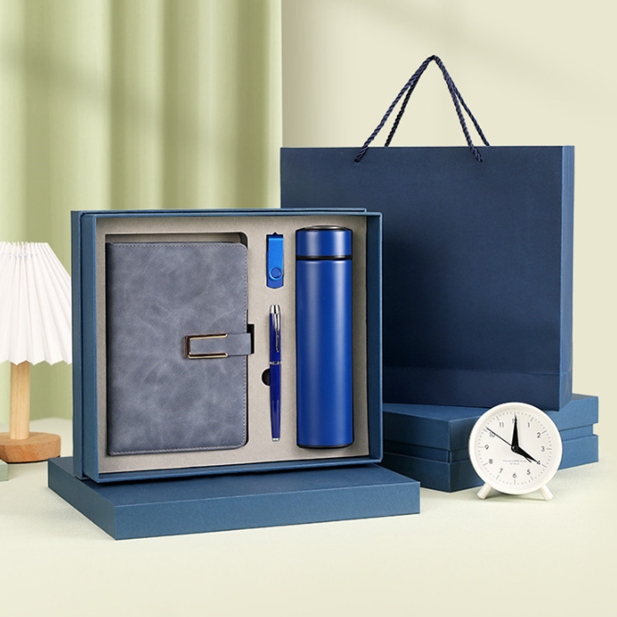 Premium Business Gift Set with Notebook & Tumbler 11