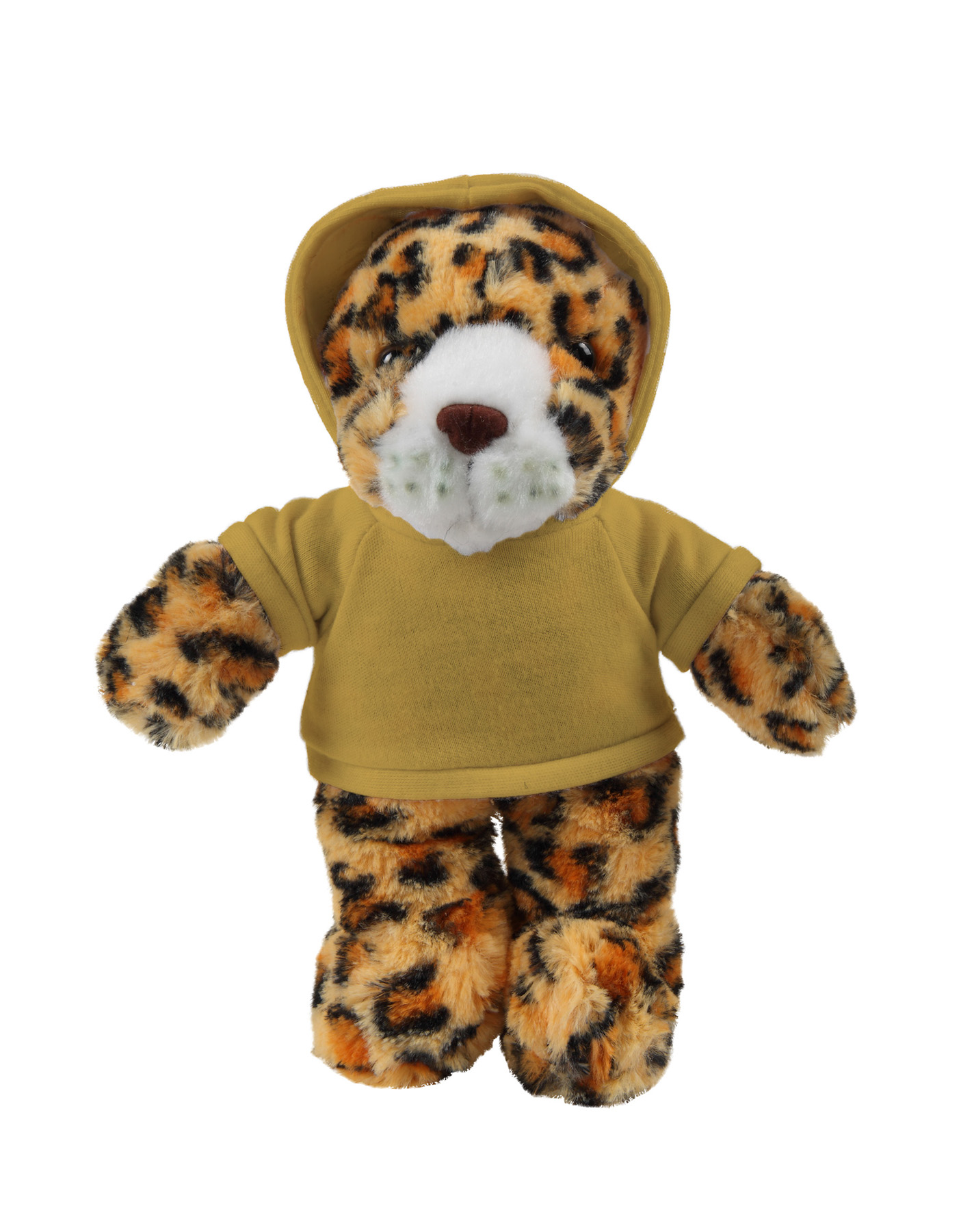 soft plush Leopard with hoodie 10