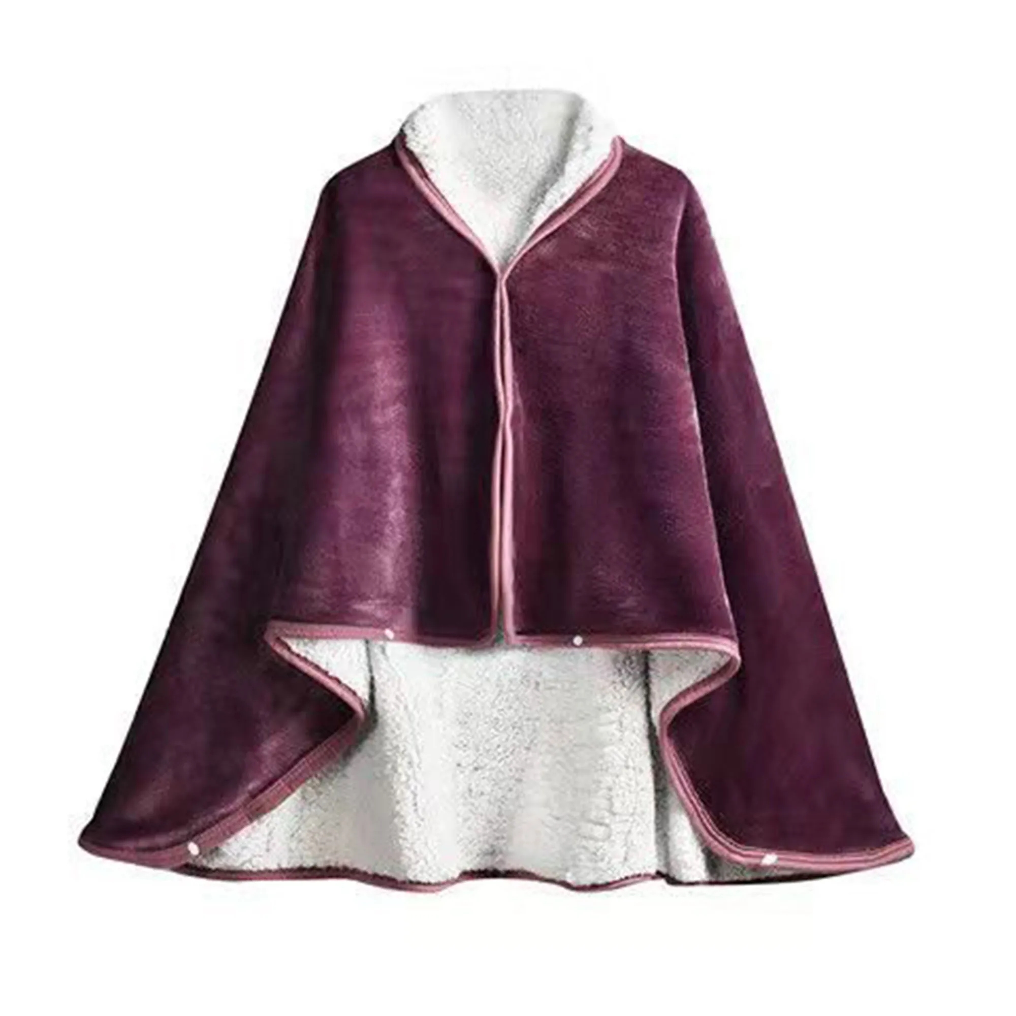 MOQ 30 Children's Warm and Portable Blanket Shawl 11