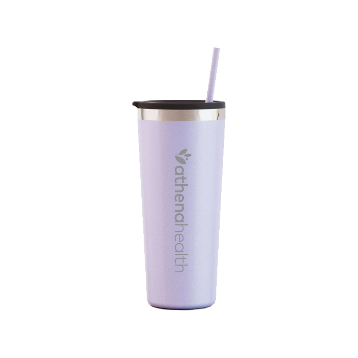 22 Oz. Maars Glitter Lilac Roadie Tumbler w/Straw