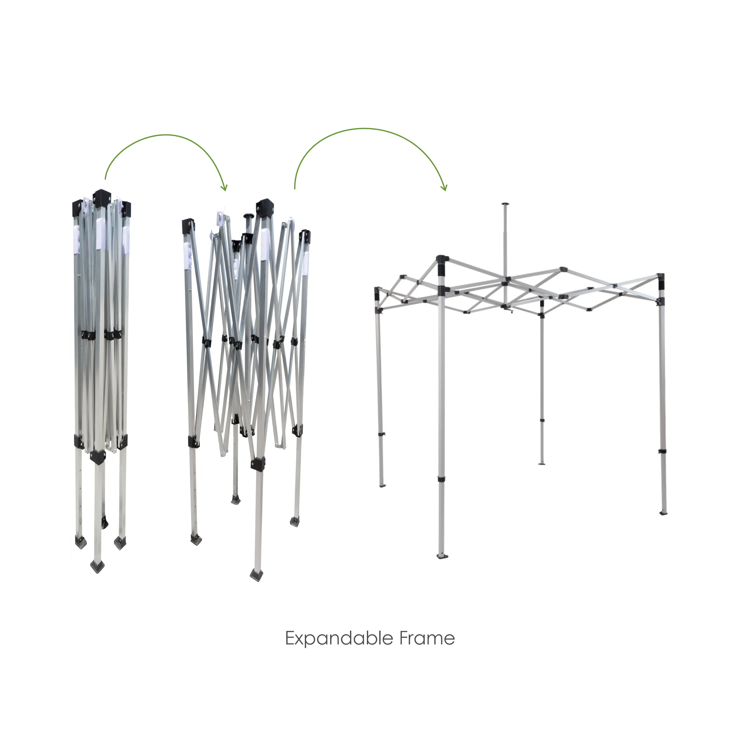 10'x10' Tent Canopy w frame and two half and one full wall 10