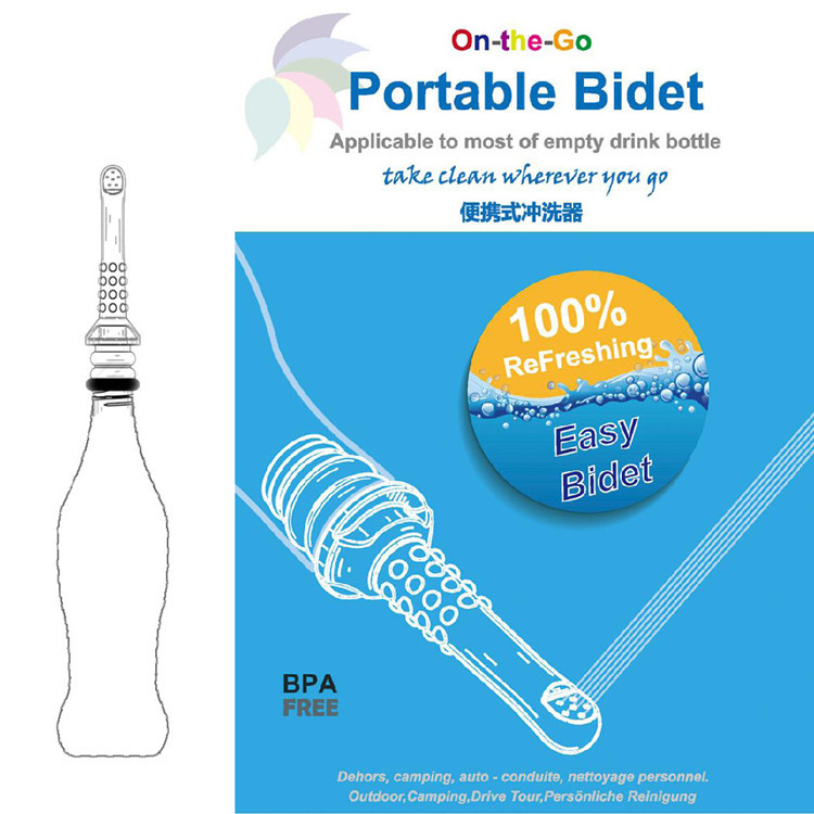 2Pcs Portable Travel Bidet 6