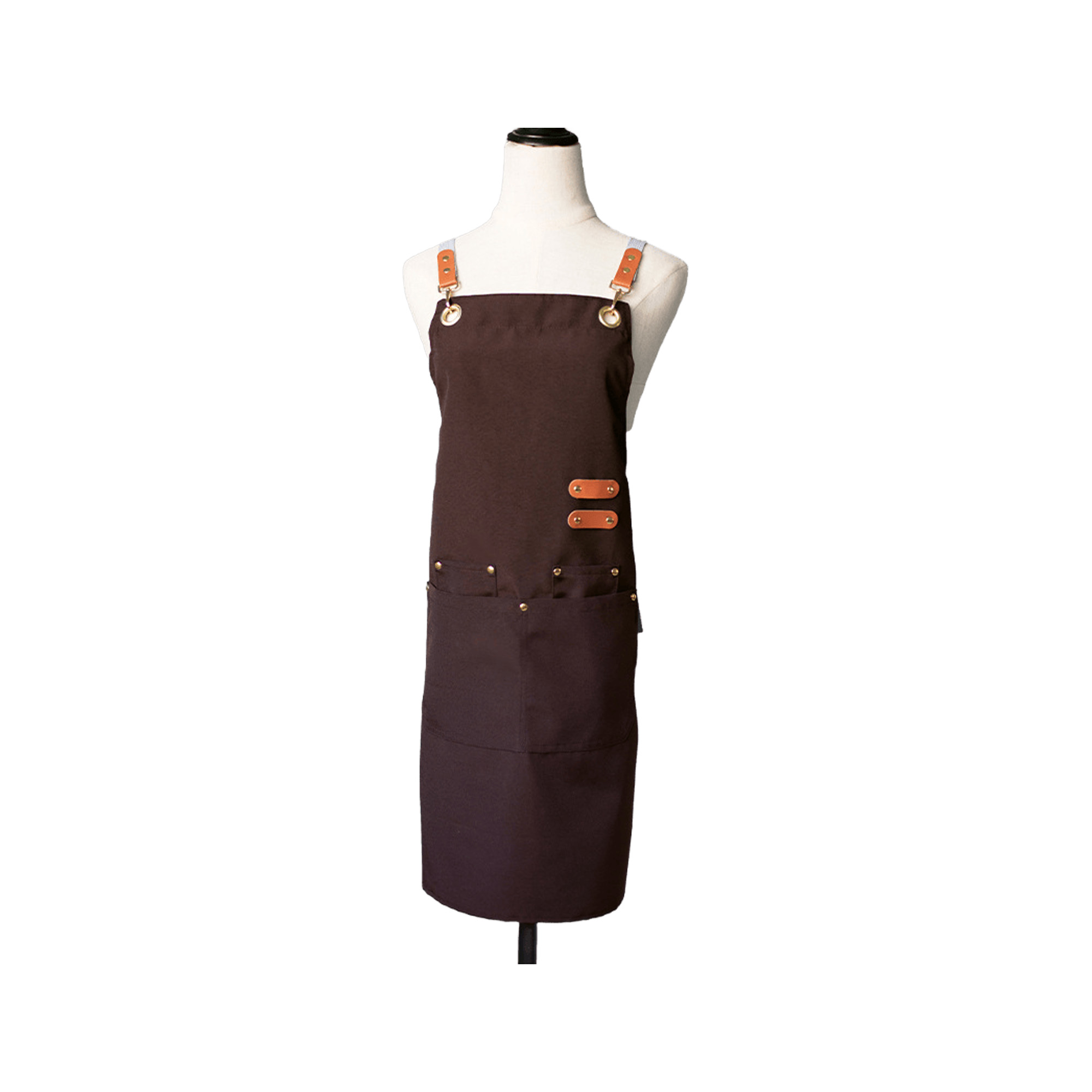 Waterproof And Oilproof Canvas Kitchen Apron 4