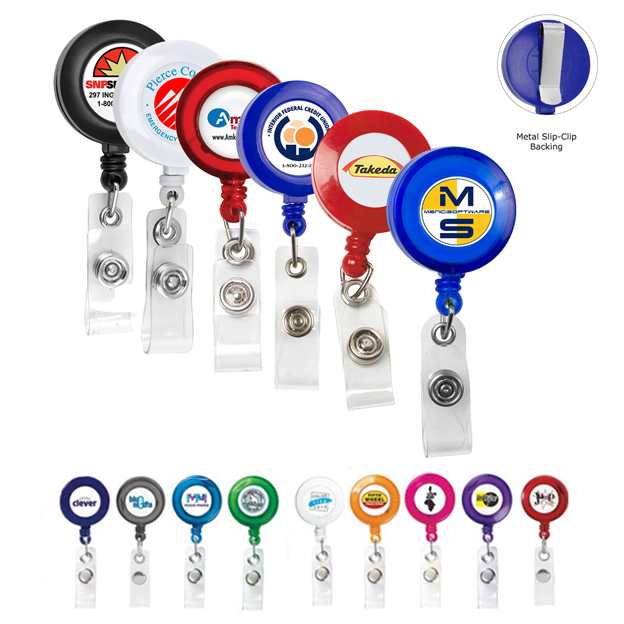 Full Color Retractable ID Badge Holder 13