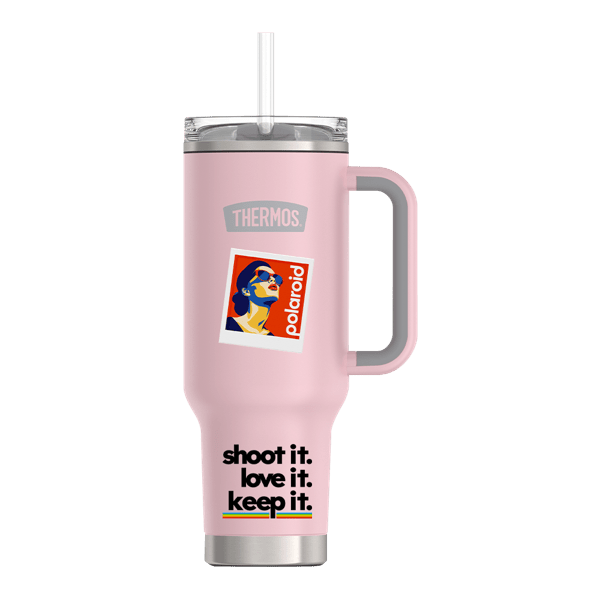 Thermos 40oz Stainless Steel Cup Holder Mug 87