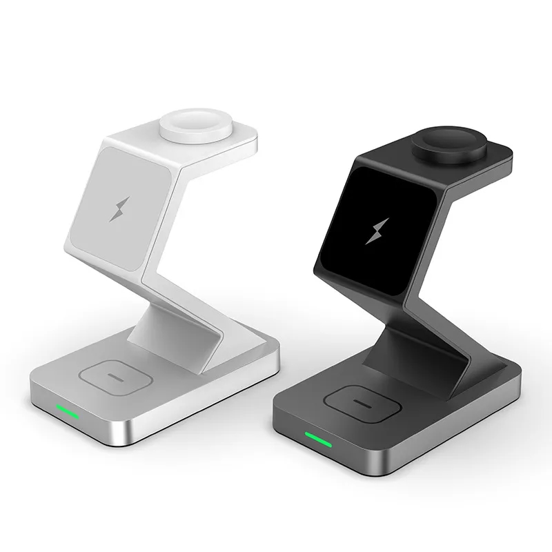 3-in-1 Wireless Mag-Safe Fast Charger Stand 3