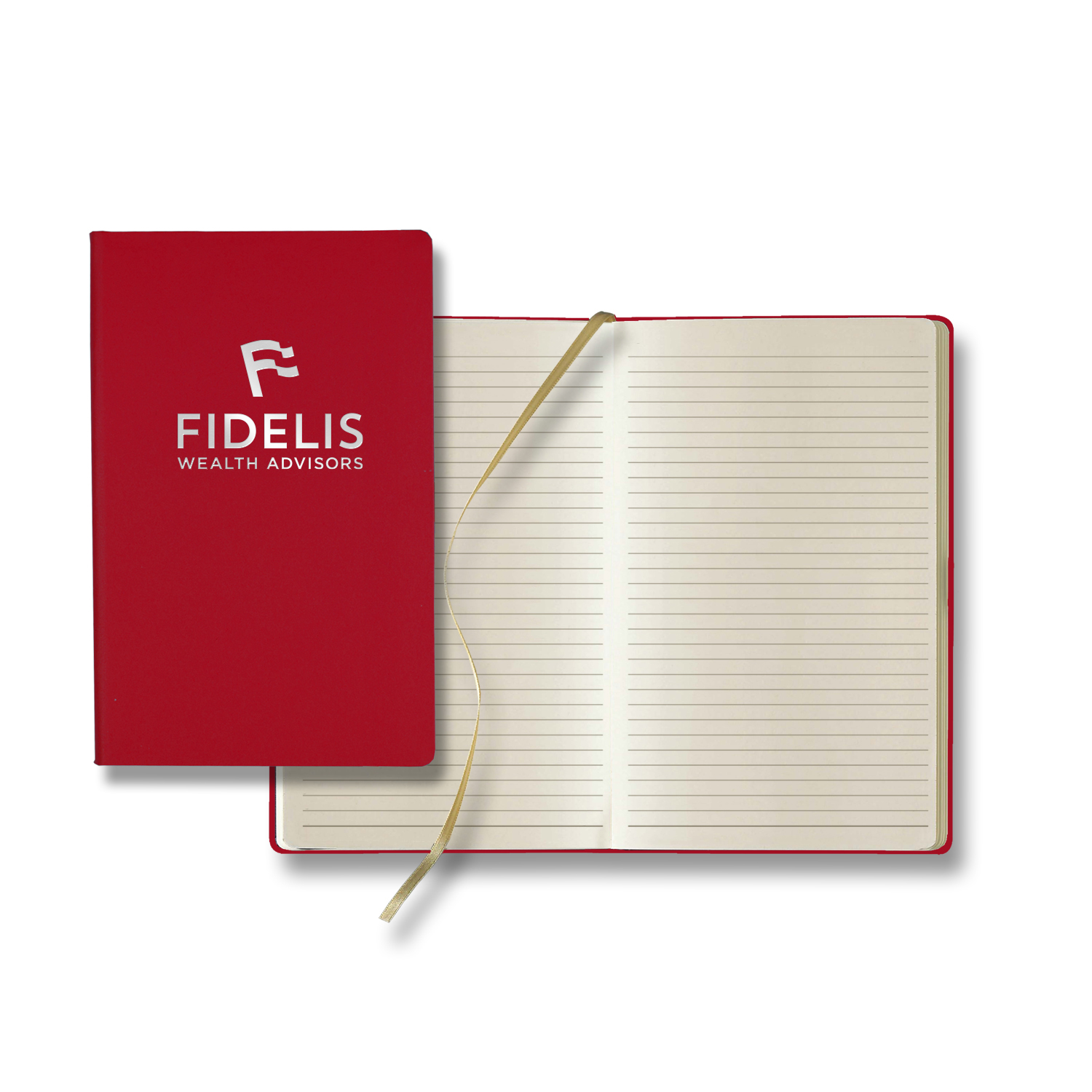 Castelli Matra Slim Medio Lined Ivory Page Journal 14