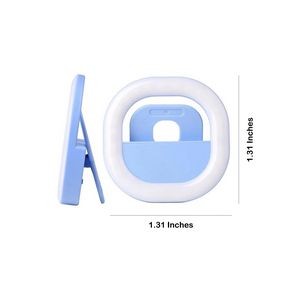 Bright Rechargeable Portable Clip-on Selfie Ring Fill Light 17