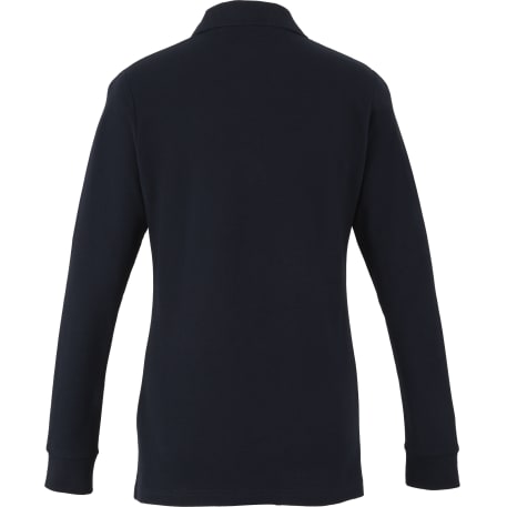 PALO Long Sleeve 100% Cotton Pique Polo - Women's 96