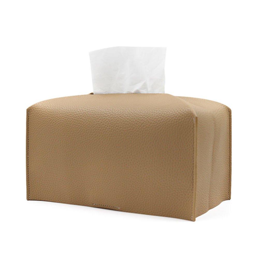 Leather Cube Tissue Box 5