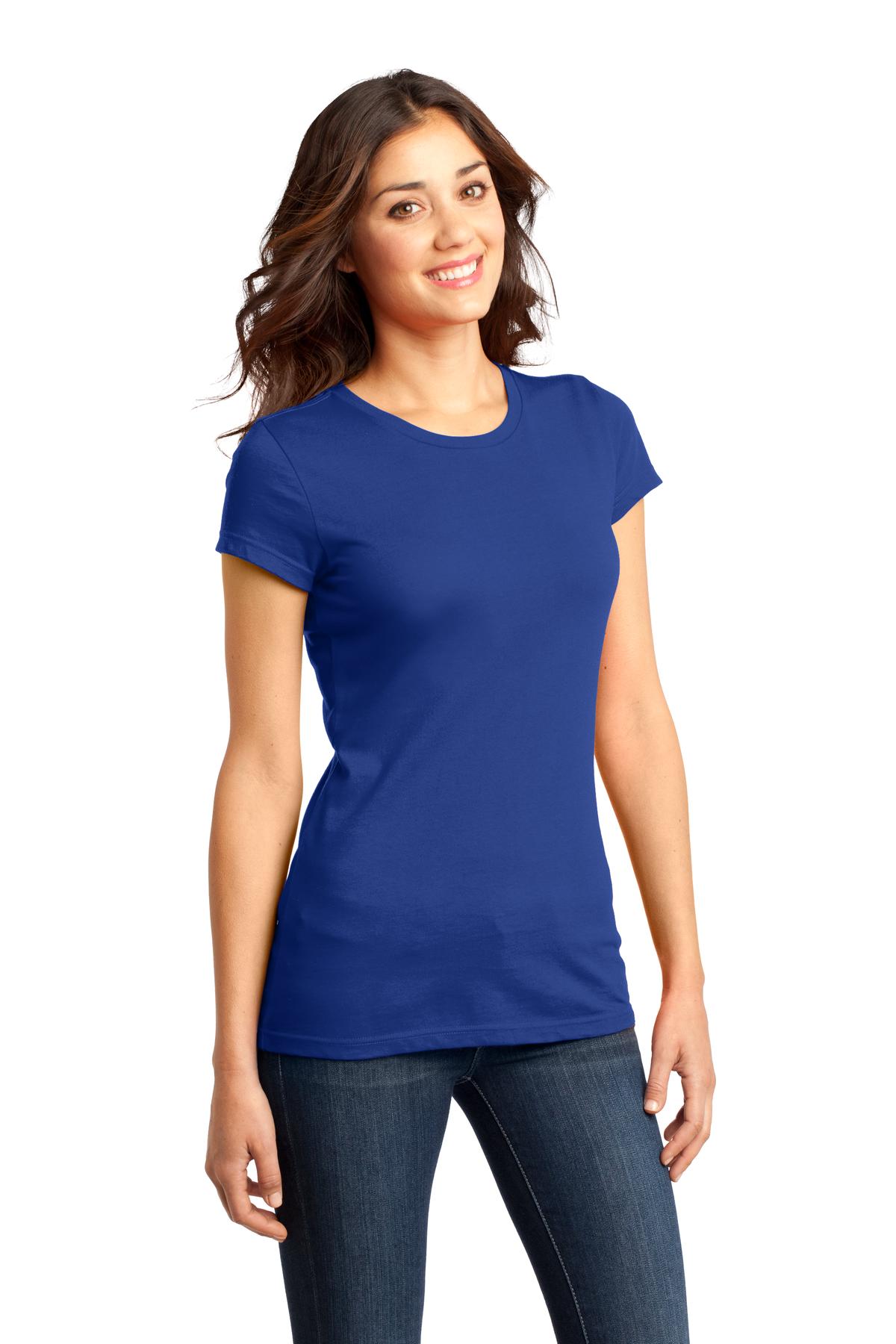 District Women's Fitted Very Important Tee . DT6001 173