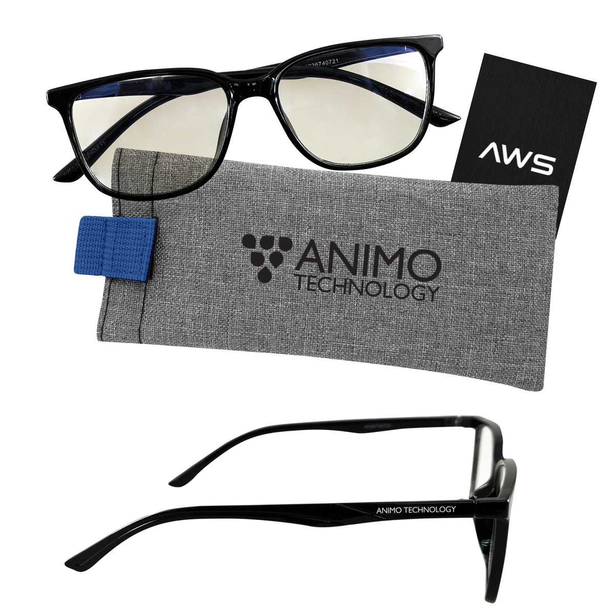 AWS Blue Light Blocking Glasses With Pouch 2