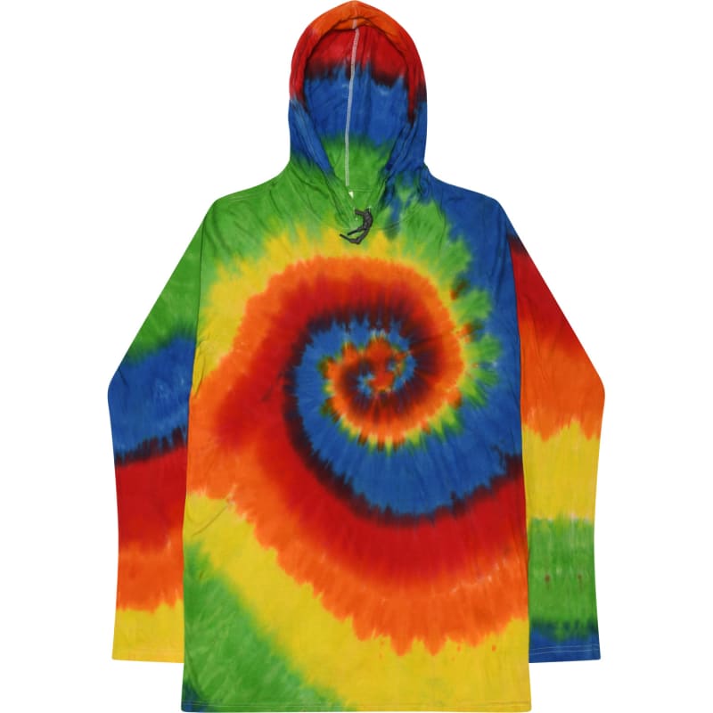 Tie-Dye Unisex Long Sleeve Hooded T-Shirt 7