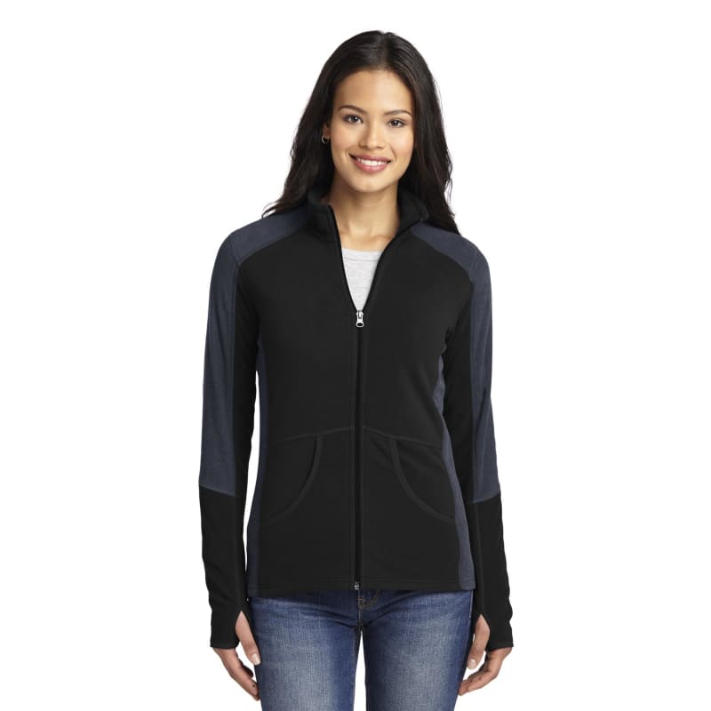 Port Authority Women's Colorblock Microfleece Jacket. 15
