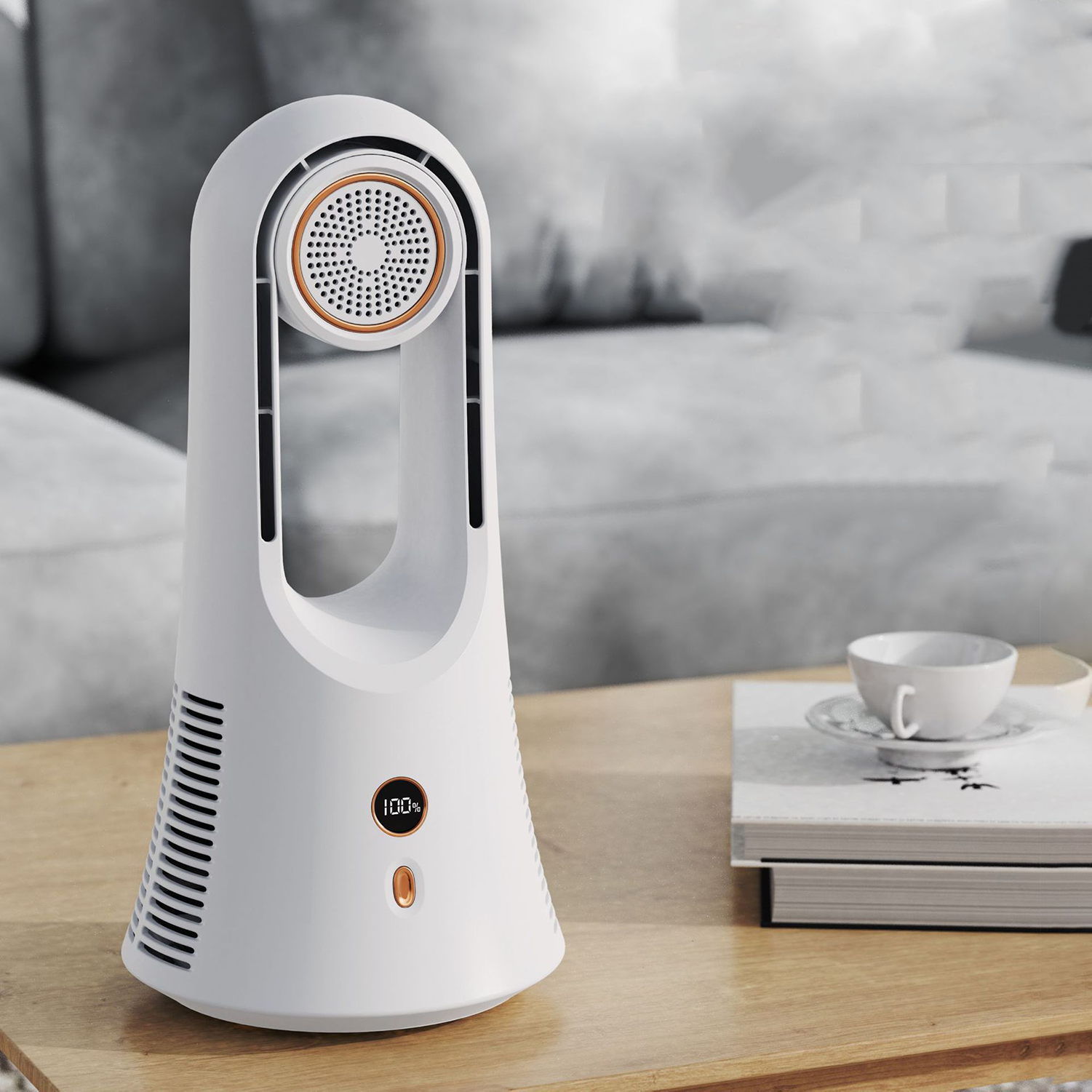 Portable Rechargeable Quiet Small fan 3